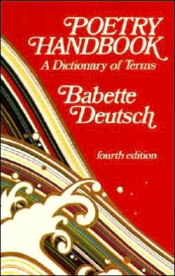 Cover for Babette Deutsch · Poetry Handbook (Paperback Book) [4 Revised edition] (2009)