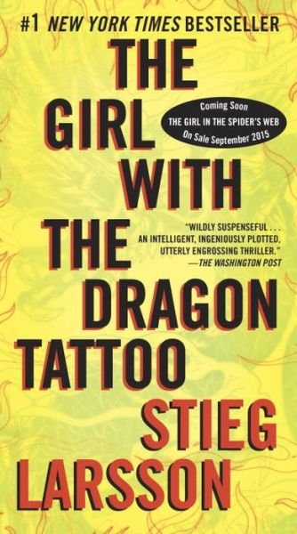 Cover for Stieg Larsson · The Girl with the Dragon Tattoo (Paperback Book) (2011)