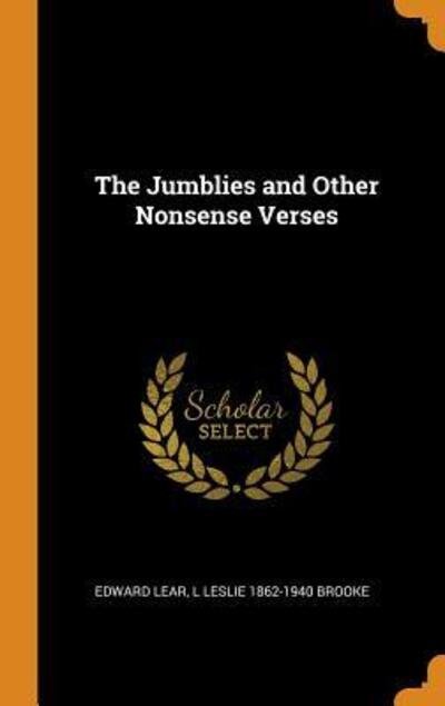 Cover for Edward Lear · The Jumblies and Other Nonsense Verses (Hardcover Book) (2018)