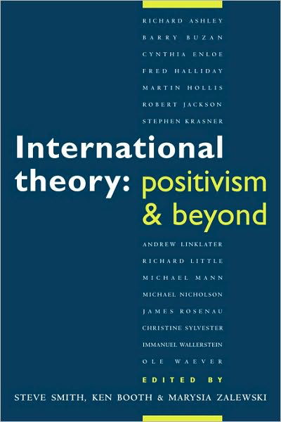 Cover for Steve Smith · International Theory: Positivism and Beyond (Pocketbok) (1996)