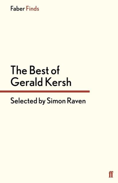 Cover for Gerald Kersh · The Best of Gerald Kersh (Taschenbuch) [Main edition] (2013)