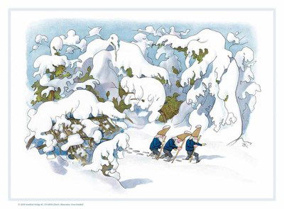 Cover for Ernst Kreidolf · Gnomes in the Snow Advent Calendar (Calendar) (2019)