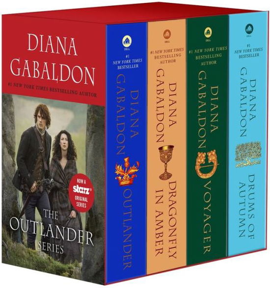 Cover for Diana Gabaldon · Outlander Boxed Set: Outlander, Dragonfly in Amber, Voyager, Drums of Autumn (Book pack) (2015)