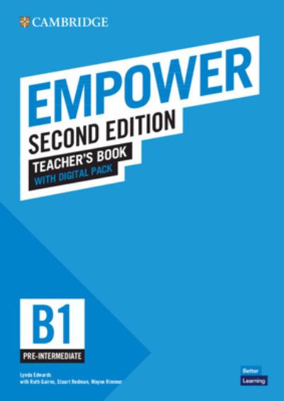 Empower Pre-Intermediate/B1 Teacher's Book with Digital Pack - Lynda Edwards - Libros - Cambridge University Press - 9781108961486 - 6 de enero de 2022