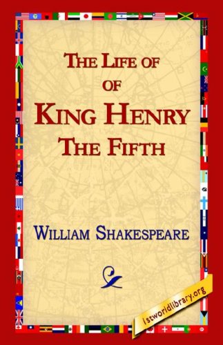 Cover for William Shakespeare · The Life of King Henry the Fifth (Pocketbok) (2005)