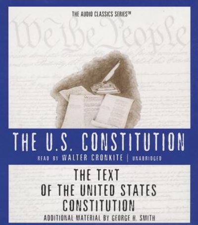 Cover for Walter Cronkite · The text of the United States constitution (N/A) [Unabridged. edition] (2013)