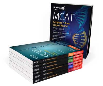 Cover for Kaplan Test Prep · Kaplan Test Prep:MCAT Complete 7-Book S (Buch) (2018)