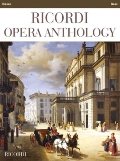 Cover for Hal Leonard Corp. · Ricordi Opera Anthology : Bass and Piano (Book) (2020)