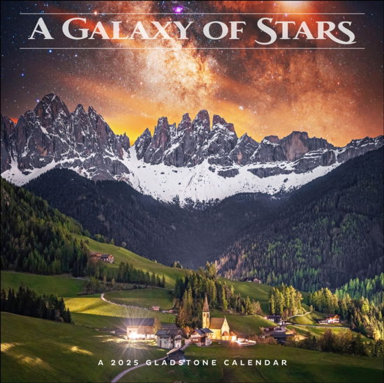 Cover for Gladstone Media · Galaxy of Stars Square Wall Calendar 2025 (Paperback Book) (2024)