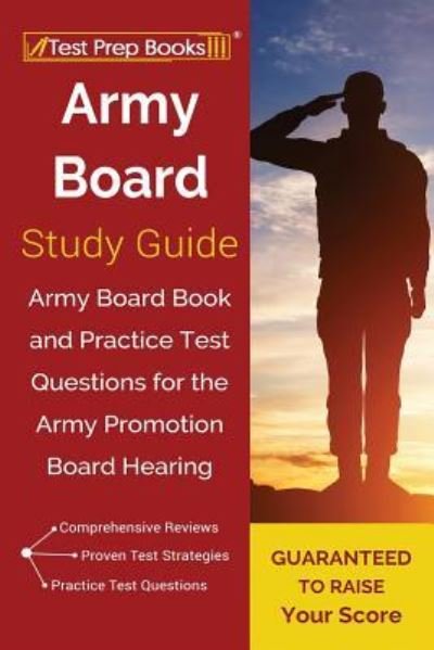 Cover for Test Prep Books · Army Board Study Guide (Paperback Book) (2019)