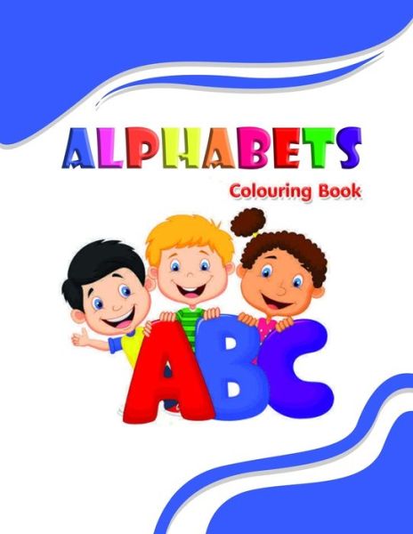 Cover for Guru Engineering · Alphabets colouring book (Paperback Book) (2020)