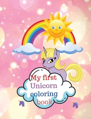 Cover for Cristie Dozaz · My first Unicorn coloring book (Paperback Book) (2020)