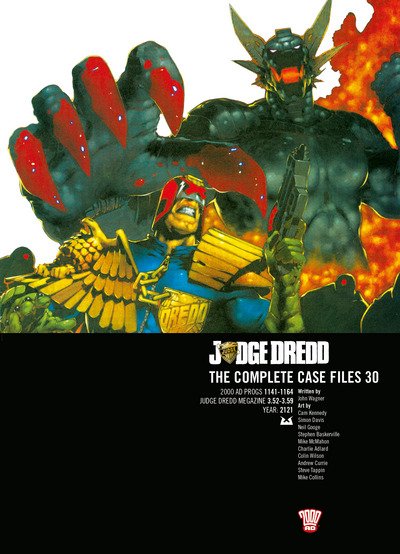 Judge Dredd: The Complete Case Files 30 - Judge Dredd: The Complete Case Files - John Wagner - Books - Rebellion Publishing Ltd. - 9781781085486 - November 15, 2017