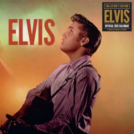 Cover for Official Elvis Collector's Edition Record Sleeve Calendar 2025 (Calendar) (2024)