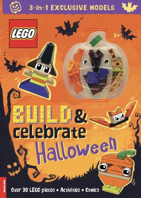 LEGO® Books: Build & Celebrate Halloween (includes over 30 pieces) - Lego® - Books - Michael O'Mara Books Ltd - 9781837250486 - October 10, 2024