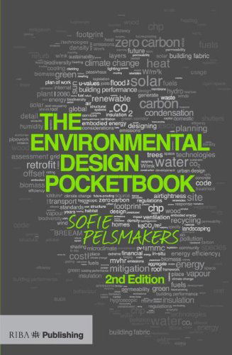 Cover for Sofie Pelsmakers · Environmental Design Pocketbook (Paperback Bog) (2015)