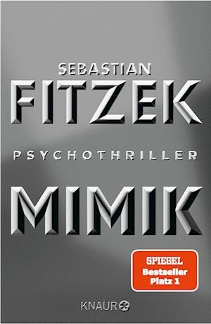 Cover for Sebastian Fitzek · Mimik (Bog) (2023)