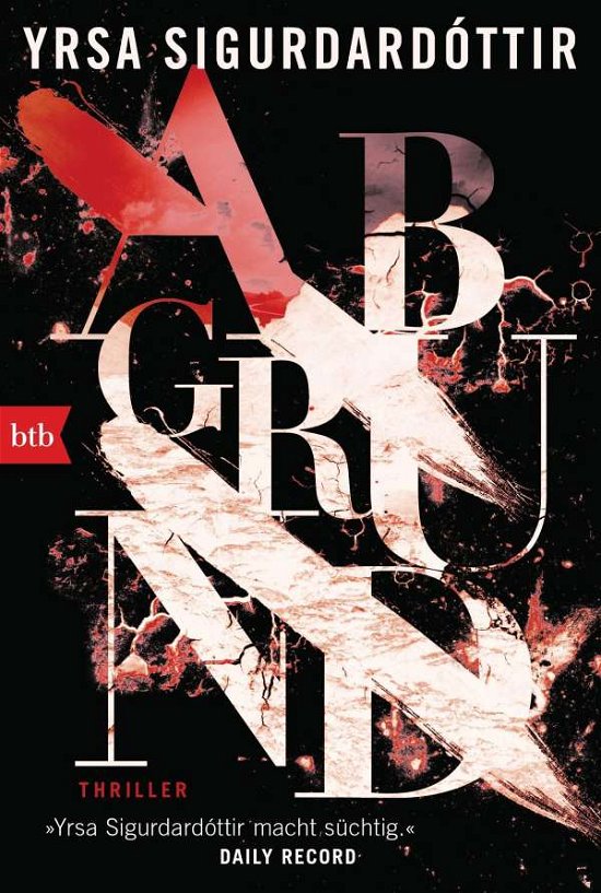 Cover for Yrsa Sigurdardóttir · Abgrund (Paperback Bog) (2022)