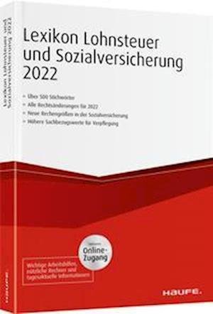 Cover for Haufe Lexware GmbH · Lexikon Lohnsteuer und Sozialversicherung 2022 - inkl. Onlinezugang (Paperback Book) (2022)