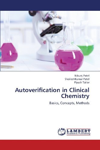 Cover for Piyush Tailor · Autoverification in Clinical Chemistry: Basics, Concepts, Methods (Taschenbuch) (2013)