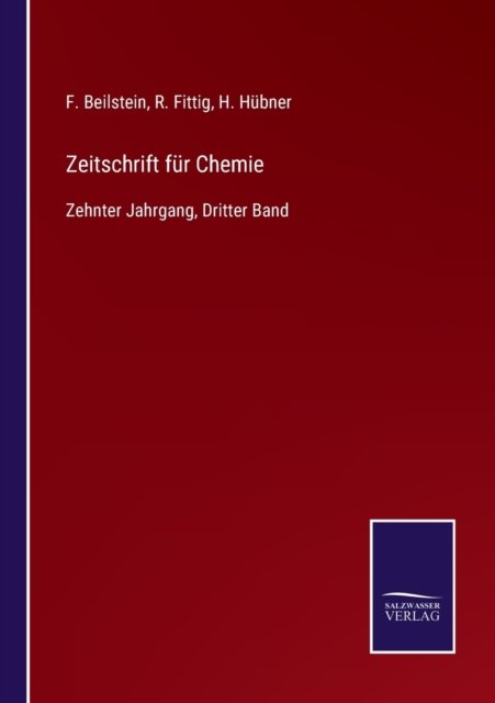 Cover for F Beilstein · Zeitschrift fur Chemie (Pocketbok) (2021)