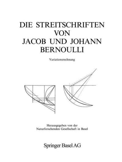 Cover for Bernoulli · Die Streitschriften von Jacob (Book) [1991 edition] (1991)