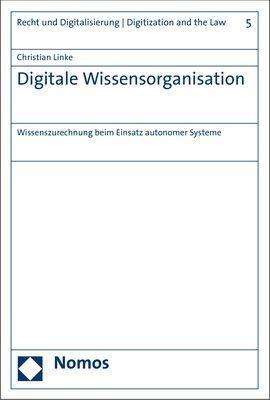 Cover for Linke · Digitale Wissensorganisation (N/A) (2021)