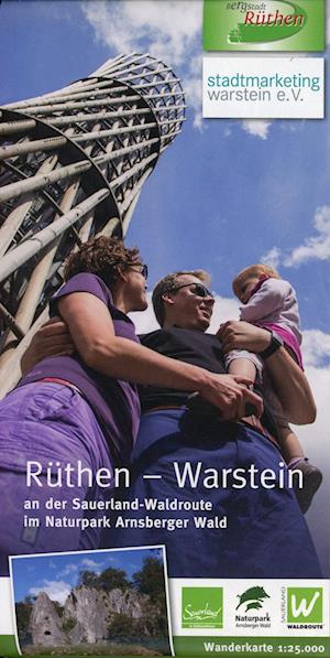 Cover for Standpunkt-Verlag GmbH · Wanderkarte Rüthen-Warstein (Map) (2019)