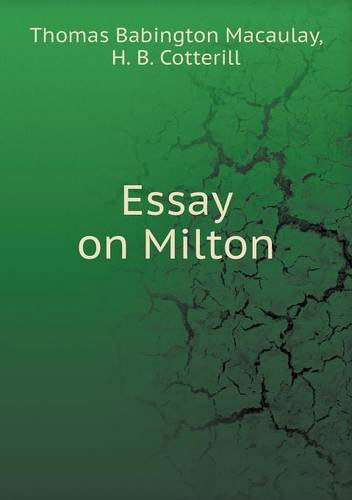 Cover for H. B. Cotterill · Essay on Milton (Paperback Book) (2014)