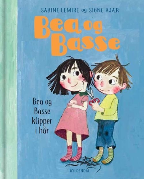 Cover for Sabine Lemire; Signe Kjær · Bea og Basse: Bea og Basse 3 - Basse og Bea klipper i hår (Bound Book) [1er édition] (2023)