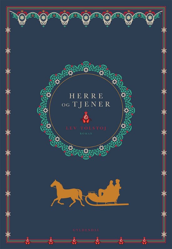 Cover for Lev Tolstoj · Herre og tjener (Hardcover bog) [1. udgave] (2024)