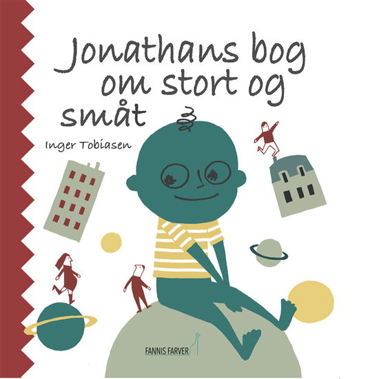 Cover for Inger Tobiasen · Jonathans bog om stort og småt (Bound Book) [1º edição] (2018)