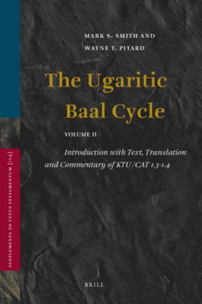 Cover for Mark S. Smith · The Ugaritic Baal Cycle. Volume II (Book) (2008)