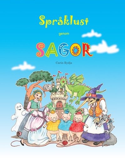 Cover for Carin Rydja · Språklust genom sagor (Spiral Book) (2012)