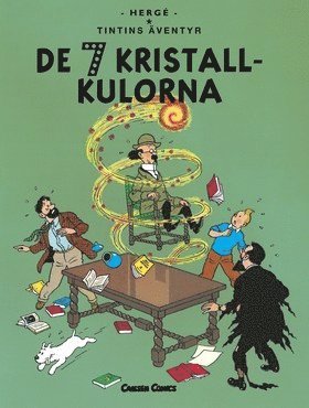 Cover for Hergé · De sju kristallkulorna (Hardcover Book) (2017)