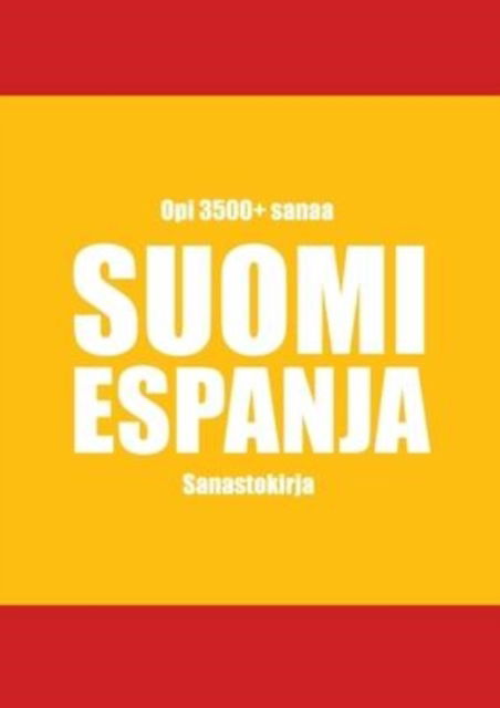 Cover for Kristian Muthugalage · Suomi-espanja sanastokirja (Paperback Book) (2022)