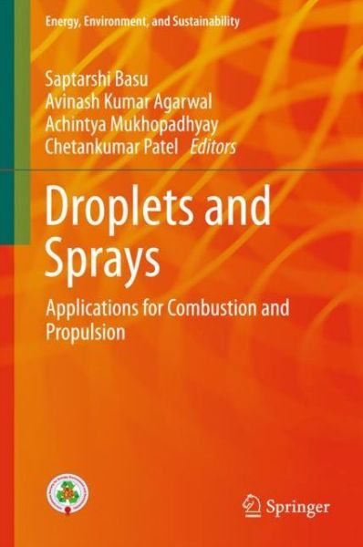 Cover for Droplets and Sprays (Book) [1st ed. 2018 edition] (2018)