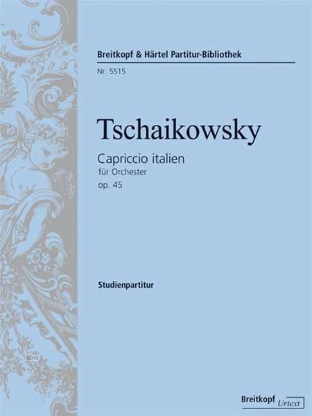 Cover for Tschaikowski · Capriccio It.,Pt.PB5515 (Book) (2018)