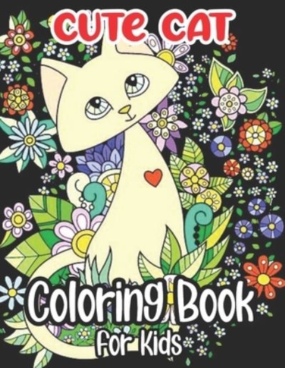 Cover for Gilda Price · Cute Cat Coloring Book For Kids (Paperback Bog) (2020)