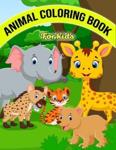 Cover for Activbook · Animal Coloring Book For Kids (Paperback Book) (2020)