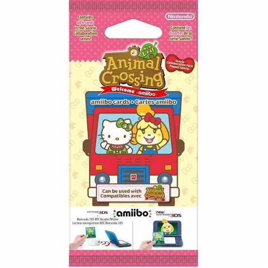 Animal Crossing New Leaf  Welcome Amiibo  Pack of 6 Cards Switch - Animal Crossing New Leaf  Welcome Amiibo  Pack of 6 Cards Switch - Spil - Nintendo - 0045496371487 - 