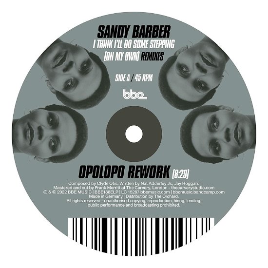 I Think I'll Do Some Stepping (On My Own) Remixes - Sandy Barber - Música - BBE Music - 0196292701487 - 30 de septiembre de 2022