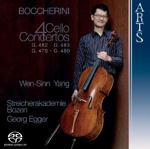 Cover for Yang, Wen-Sinn / Streicherakademie Bozen · 4 Cello Concertos Arts Music Klassisk (SACD) (2010)