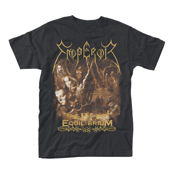 Cover for Emperor · Ix Equilibrium (T-shirt) [size L] [Black edition] (2017)