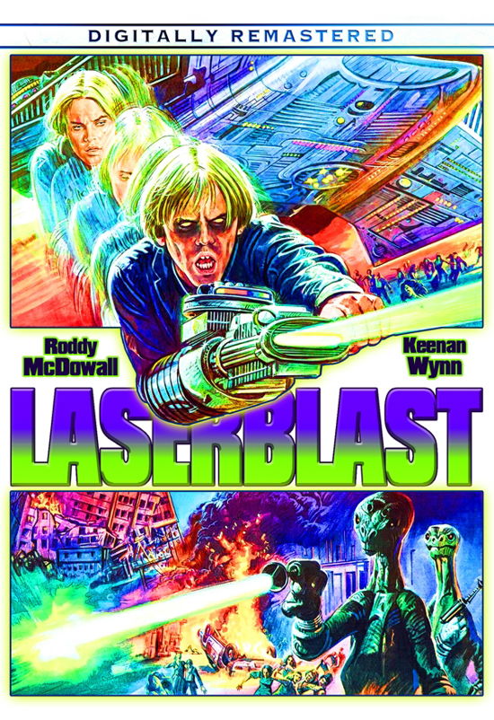 Cover for Feature Film · Laserblast (DVD) [Remastered edition] (2020)