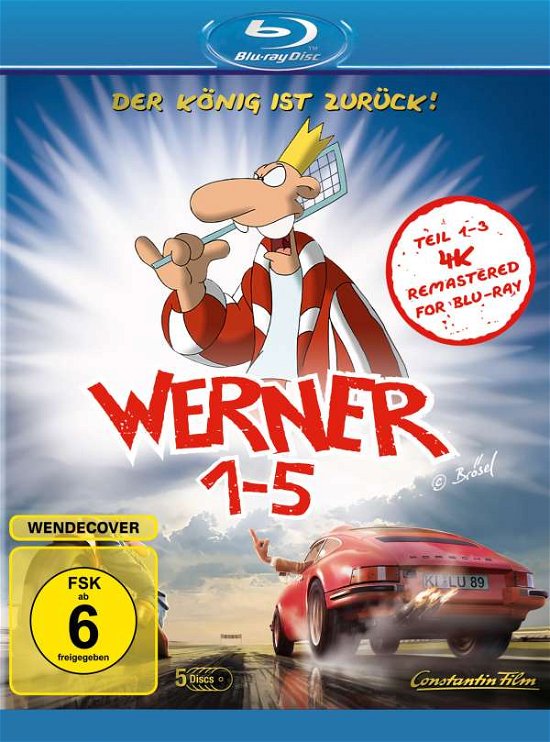 Cover for Werner 1-5 Königbox (Blu-ray) (2020)