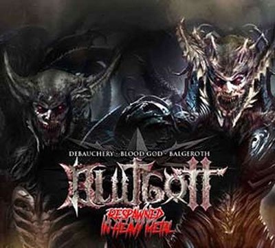 Cover for Blutgott · Respawned in Heavy Metal (CD) [Digipak] (2023)