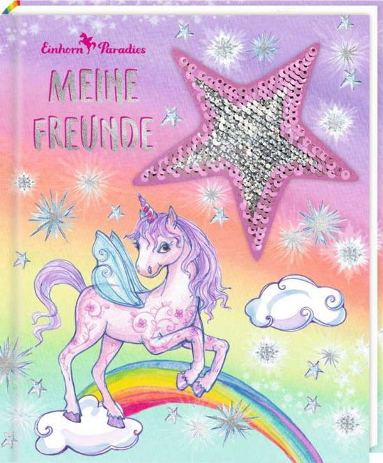 Cover for Freundebuch - Einhorn-Paradies - .72048 (Bog)