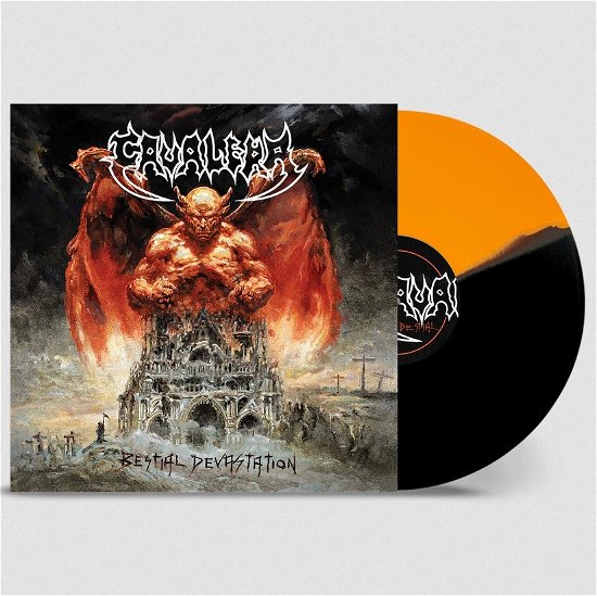 Cover for Cavalera · Bestial Devastation (Orange Bl (12&quot;) (2023)