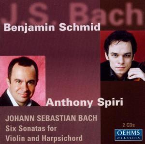 Cover for Johann Sebastian Bach · Sonatas for Violin &amp; Harpsichord (CD) (2014)